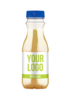 Promo own label juice bottles - Apple Juice 330 ml