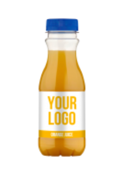 Promo own label juice bottles - Orange Juice 330 ml