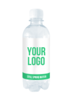 Custom label spring water - 330ml